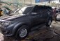 2012 Toyota Fortuner G Manual Gray For Sale -7