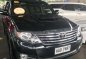 2015 Toyota Fortuner V AT Black For Sale -2