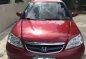 2004 Honda Civic VTi AT Red Sedan For Sale -0