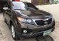 2011 Kia Sorento Ex 4x4 AT Brown For Sale -3