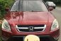 Fresh Honda Crv 2003 AT Red SUV For Sale-0