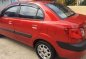 Fresh KIA RIO 2008 MT Red Sedan For Sale -4