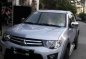 Mitsubishi Strada 2011 GLX MT Silver Pickup For Sale -0