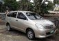 Toyota Innova E 2011 DIESEL Silver For Sale -0