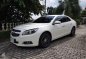 2013 Chevrolet Chevy Malibu AT White For Sale -0