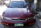 Honda Accord 1997 Manual Red Sedan For Sale -0