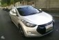 Hyundai Elantra GLS 2012 MT Silver Sedan For Sale -8