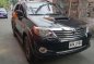 2015 Toyota Fortuner 2.5 V 2015 AT Black For Sale -2