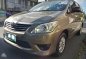 2013 Toyota Innova E Diesel AT Brown For Sale -1
