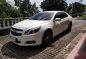 2013 Chevrolet Chevy Malibu AT White For Sale -5