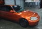 1999 Honda Civic SiR MT Orange Sedan For Sale -10