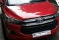 Toyota Innova J 2017 DSL MT Red SUV For Sale -1