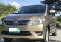 2012 Toyota Innova G AT Brown SUV For Sale -3