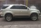 Toyota Fortuner 2012 AT Silver SUV For Sale -1