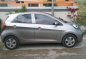 2014 Kia Picanto 1.0 EX MT Gray HB For Sale -0