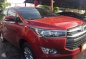 2017 Toyota Innova 2.8 E Automatic Red Sports Mode FOR SALE-0