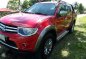 Mitsubishi Strada Gls 4X4 2010 MT Red For Sale -1