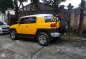 2015 Toyota FJ Cruiser yellow 4x4 FOR SALE-1