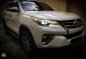 Toyota Fortuner V Automatic 2017 White For Sale -0