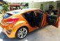 Hyundai Veloster 2016 Automatic Orange For Sale -4