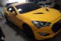 2013 Hyundai Genesis Coupe 2.0L Yellow For Sale -2