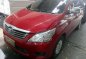 2013 Toyota Innova 2.5 E MT DSL Red For Sale -0