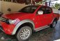 Mitsubishi Strada 4x4 2010 AT Red Pickup For Sale -3