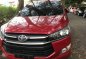 2017 Toyota Innova 2.8 E Variant Automatic Diesel Red for sale-0