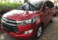 2017 Toyota Innova 2.8 E Variant Automatic Diesel Red for sale-1