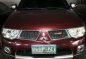 Mitsubishi Montero 2012 GTV 4x4 AT Red SUV For Sale -0