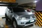 Mitsubishi Montero Gls V 2012 Silver For Sale -1