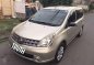 Nissan Grand Livina 2009 Manual Beige For Sale -11