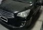 Mitsubishi Mirage GLS Matic 2014 Black For Sale -0