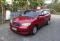 Fresh Toyota Vios E 2004 Manual Red For Sale -0