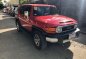 2015 Toyota FJ Cruiser AT Red SUV For Sale -3