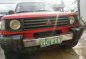 Mitsubishi Pajero 3-doors AT Red SUV For Sale -2