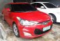 2012 Hyundai Veloster AT Red Coupe For Sale -0
