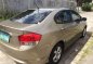 2009 Honda City 1.3 AT Beige Sedan For Sale -4