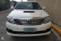 2011 Toyota Fortuner V 3.0 4x4 White For Sale -0