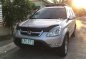 Honda CRV 2002 AT 4x2 Silver SUV For Sale -0