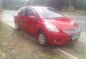 Toyota Vios 1.3E 2011 Automatic Red Sedan For Sale -0