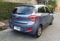 2015 Hyundai Grand i10 Automatic Blue For Sale -3