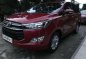 2017 Toyota Innova E 2.8L Diesel Red For Sale -0