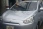 2016 Mitsubishi Mirage GLX HB Silver For Sale -0