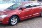 Honda CIVIC 1.8FD 2007 MT Red For Sale -0