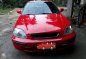 Fresh Honda Civic 1996 MT Red Sedan For Sale -2