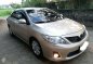 Toyota Corolla Altis G 2012 1.6 VVTi Beige For Sale -2