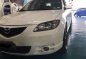 Mazda 3 2007 Top of the Line White For Sale -0