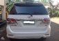 2012 Toyota Fortuner V 3.0 4x4 AT White For Sale -4