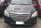 2013 Toyota Innova V Automatic Gray SUV For Sale -0